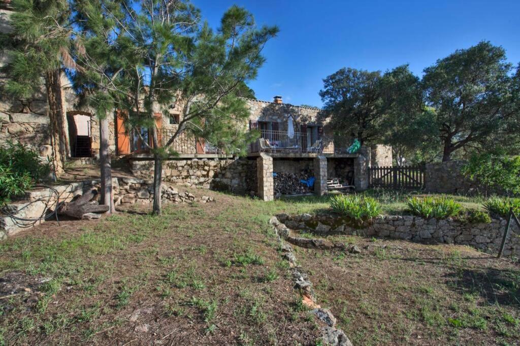 Villa Bodri, Maison En Pierre Avec Vue Mer Et Piscine Chauffee LʼÎle-Rousse Екстериор снимка
