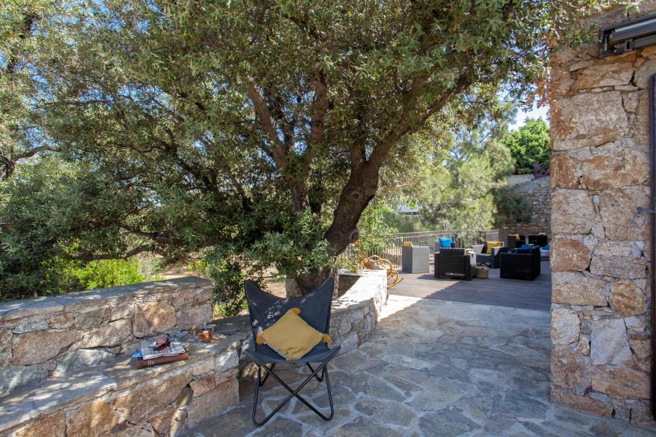 Villa Bodri, Maison En Pierre Avec Vue Mer Et Piscine Chauffee LʼÎle-Rousse Екстериор снимка