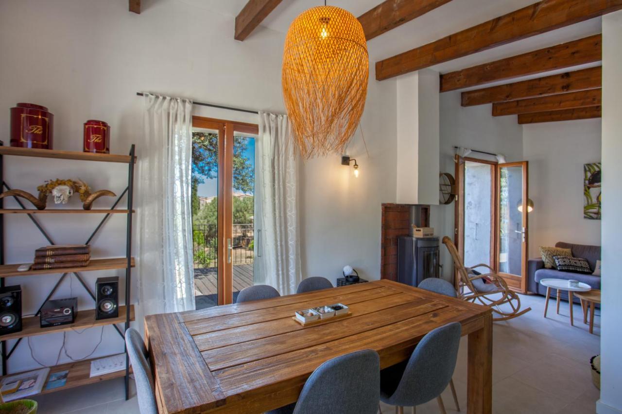 Villa Bodri, Maison En Pierre Avec Vue Mer Et Piscine Chauffee LʼÎle-Rousse Екстериор снимка